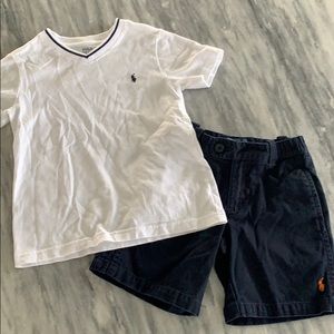 Boys Polo Ralph Lauren shorts outfit
